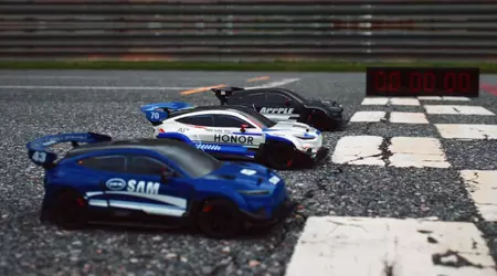 Замість бензину — літій: Honor влаштувала перегони радіокерованих машин на батареях від смартфонів