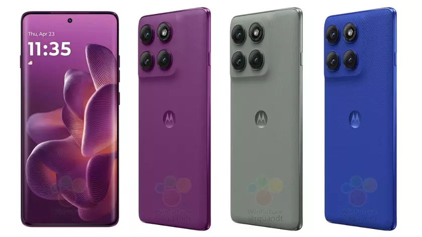 Впереди инновации: утечка рендеров Motorola Edge 60 Pro