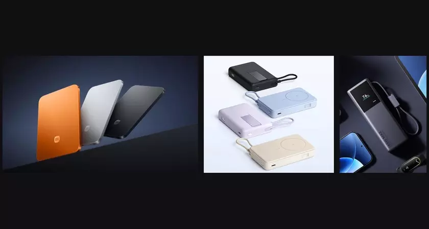 Новые внешние аккумуляторы Xiaomi линейки 2026 года