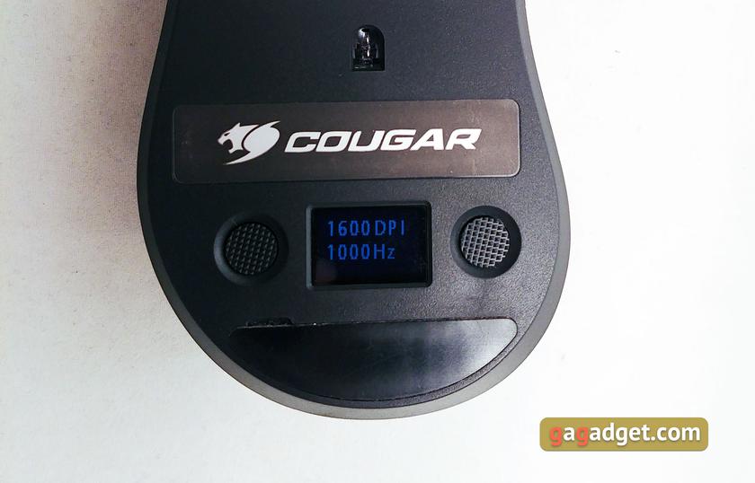 Обзор Cougar Surpassion: геймерская мышь с дисплеем и полной настройкой без ПО-21