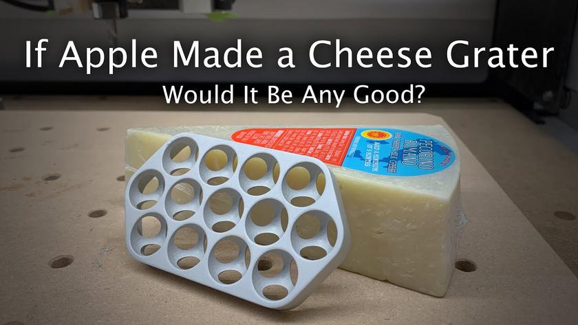 Плохая терка, но отличная мыльница: на новом Mac Pro попытались натереть сыр
