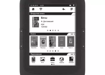 Электронная книга TeXet TB-166 с 6-дюймовым сенсорным E-Ink Pearl дисплеем