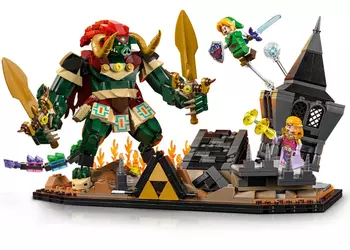 LEGO представила набор с эпичной финальной схваткой из The Legend of Zelda: Ocarina of Time