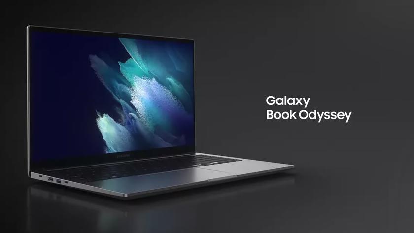 Samsung показала Galaxy Book Odyssey: первый в мире ноутбук с видеокартой Nvidia RTX 3050 Ti