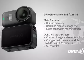 DJI готовит модульную камеру Osmo Nano модульную камеру Osmo Nano