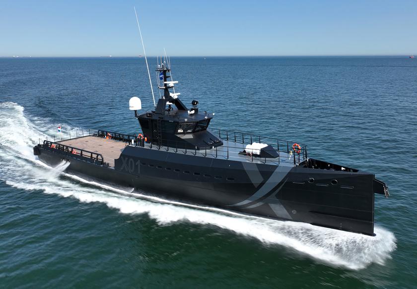 Großbritannien zeigte XV Patrick Blackett Schiff für $11.350.000, das zur Erprobung neuer Technologien und unabhängiger Systeme eingesetzt werden soll