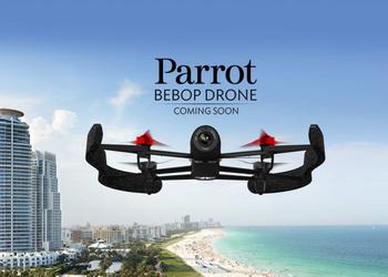 Квадрокоптер Parrot Bebop с 14-МП камерой и поддержкой Oculus Rift
