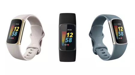 New Fitbit Charge 5 smart bracelet showed on renders: large display and three colors to choose from