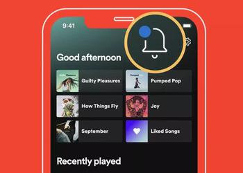 Spotify начнет уведомлять о новых релизах любимых артистов