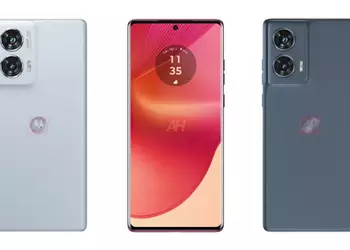 Появились изображения предстоящего Motorola Edge 50 Fusion