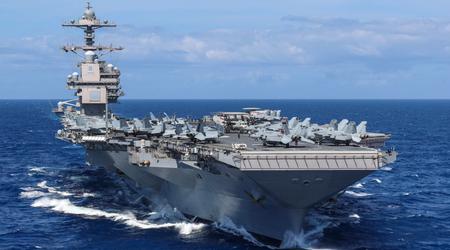 Les États-Unis ont prolongé le déploiement en Méditerranée orientale d'un groupe d'intervention dirigé par le plus grand porte-avions du monde, l'USS Gerald R. Ford, pour un coût de plus de 13 milliards de dollars.