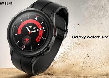 70€ Rabatt: 45mm Samsung Galaxy Watch 5 Pro mit LTE-Unterstützung auf Amazon mit einem Promo-Preis