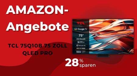 TCL 75Q10B 75 Zoll QLED PRO Fernseher – Massive 736€ Ersparnis!