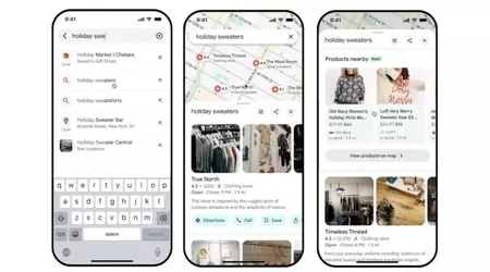 Google Maps vous aide à trouver des cadeaux de dernière minute pour les fêtes de fin d'année