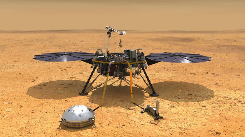 La sonde InSight de la NASA a enregistré le plus grand tremblement de terre sur Mars. Il a duré 10 heures et son intensité a atteint 4,7 points.