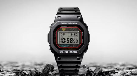 Casio DW-5000R: een replica van het allereerste G-Shock model uit 1983 met nieuwe functies