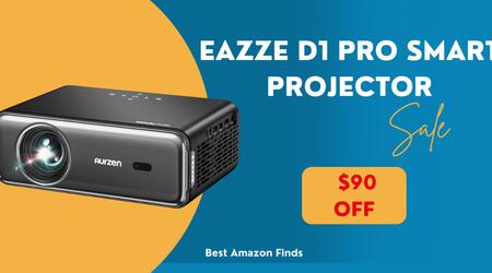 EAZZE D1 Pro Smart Projector - $90 Off - Great Opportunity to Buy!