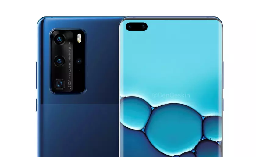Какие камеры получат флагманы Huawei P40 и Huawei P40 Pro