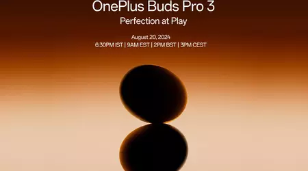 It's official: the OnePlus Buds Pro 3 will debut at a presentation on 20 August