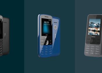 Nokia готовит три новых кнопочных телефона