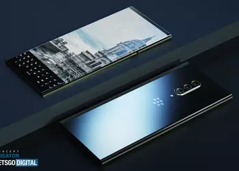 BlackBerry Key 3 5G на качественных рендерах и видео: QWERTY-клавиатура, тройная камера и большой дисплей