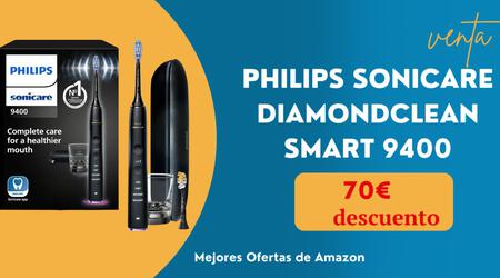 ¡Gran Oferta! Philips Sonicare DiamondClean Smart 9400 limitado 70€ de descuento!