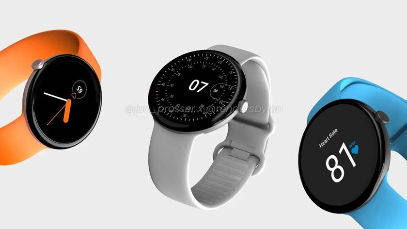 Джон Проссер показал, как будут выглядеть смарт-часы Google Pixel Watch