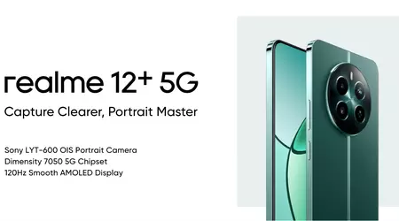 realme 12+: 120Hz AMOLED display, Dimensity 7050 chip, 50 MP camera with OIS and a price of $267