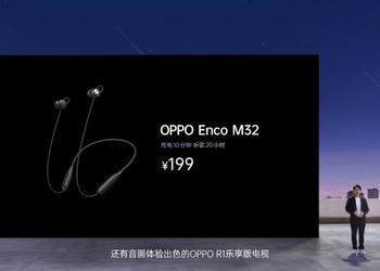 OPPO Enco M32: wireless earbuds with fast charging and autonomy up to 28 hours for only $ 30