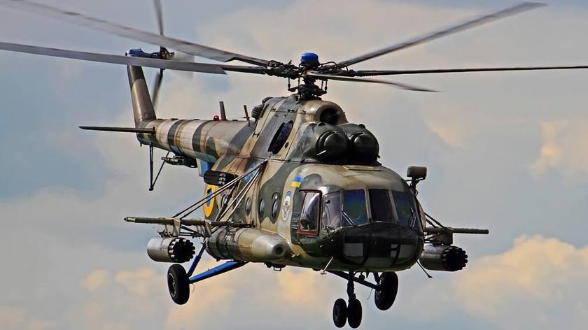 Le forze armate dell'Ucraina hanno mostrato un video spettacolare di come l'elicottero Mi-8 distrugge le posizioni nemiche con l'aiuto di missili S-8 e cannoni da 23 mm