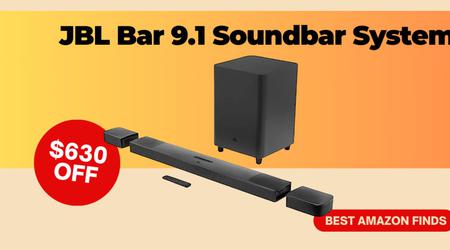 JBL Bar 9.1 Soundbar System - Now $630 OFF!