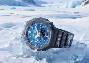 “Замерзшее время”: Casio представила лимитированные часы G‑Shock GA‑2100 Harbin City Edition
