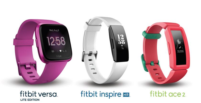 Fitbit представила «умные» часы Versa Lite и фитнес-браслеты до $100