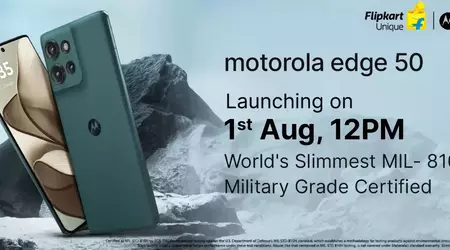 Motorola Edge 50 with MIL-STD-810 protection and Sony LYT-700C camera will debut on 1 August