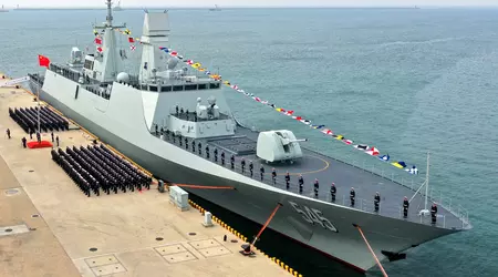 China's Navy puts into service a new Type 054B missile frigate
