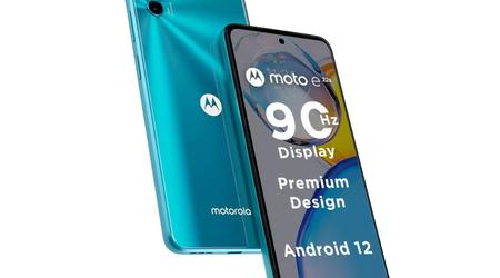 Moto E22s : smartphone économique avec écran 90 Hz, puce MediaTek Helio G37 et batterie 5000 mAh