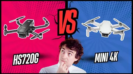 Holy Stone HS720G vs DJI Mini 4K: Comparison