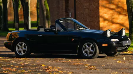 An electric car conversion kit has been created for the Mazda MX-5