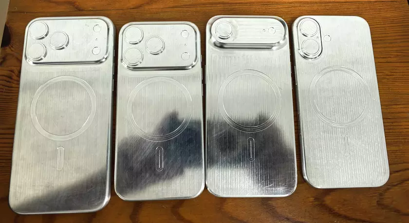 Утечки: первые изображения iPhone 17