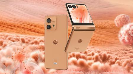 Motorola introduces the Razr 40 Ultra and Edge 40 Neo in Peach Fuzz - the colour of 2024 according to Pantone