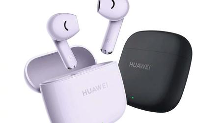 Huawei har lansert nye versjoner av FreeBuds SE 2 i fargene Taro Purple og Obsidian Black
