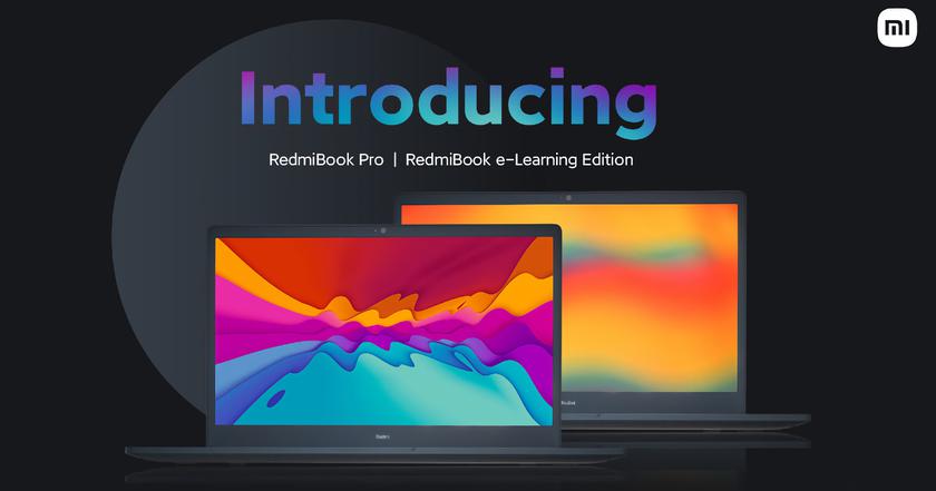 Xiaomi представила RedmiBook Pro и RedmiBook E-Learning: ноутбуки с экранами на 15.6", чипами Intel Core 11-го поколения и ценником от $531