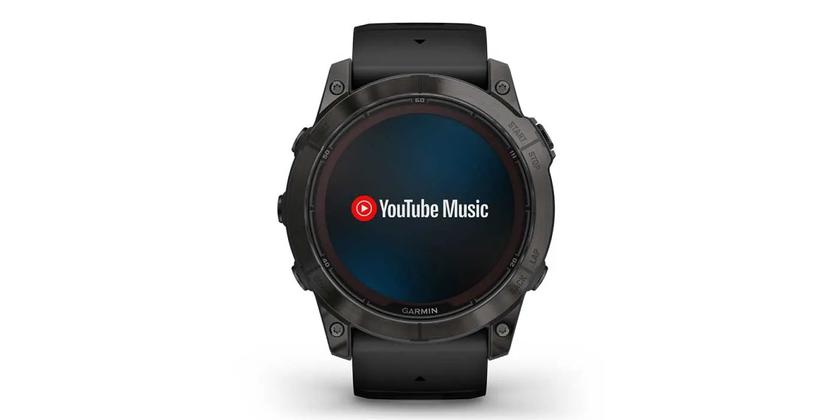 YouTube Music доступно на часах Garmin