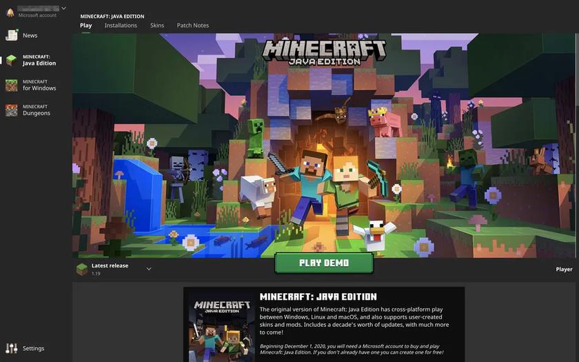 Minecraft TechnoBlade tribute added to game launcher