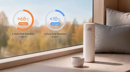 Сучасний термос від Xiaomi з вакуумною ізоляцією за скромні $11