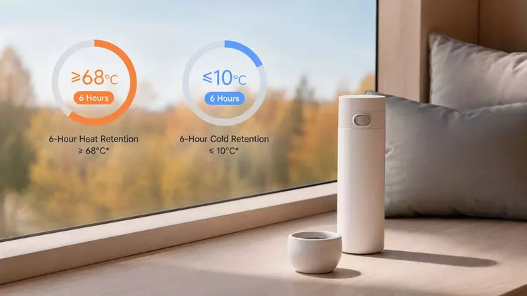 Сучасний термос від Xiaomi з вакуумною ...
