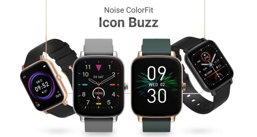 Смарт-часы, которые вы никогда не купите: представлены Noise ColorFit Icon Buzz с автономностью до 7 дней и поддержкой звонков за $53