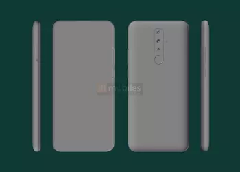 CAD-рендеры Nokia 4.3: дисплей с «капелькой», тройная камера и классический сканер отпечатков пальцев