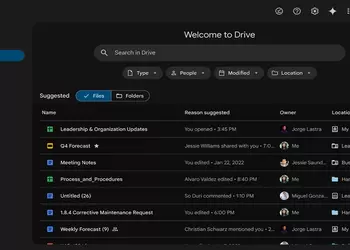 В Google Drive доступен темный режим: Что известно? 