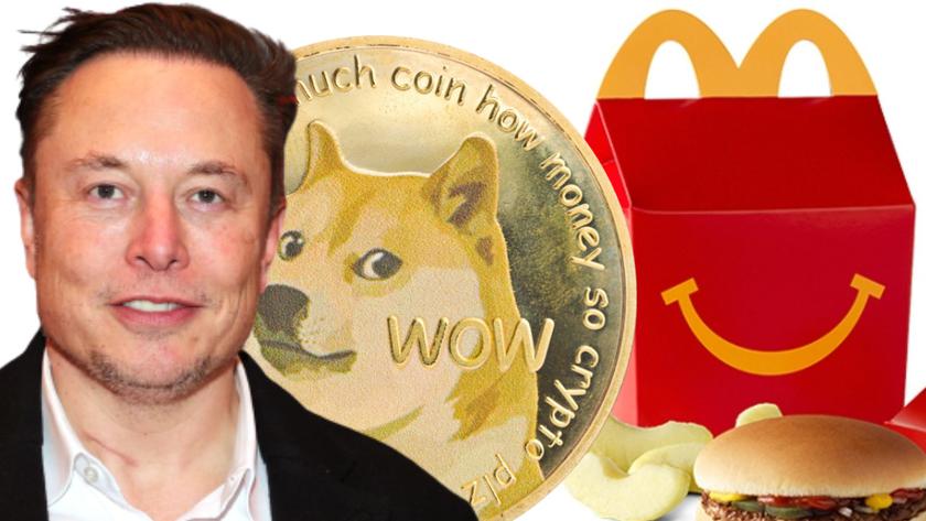 Илон Маск обещает съесть Хэппи Мил на камеру, если McDonald’s начнёт принимать Dogecoin – курс криптовалюты сразу подскочил